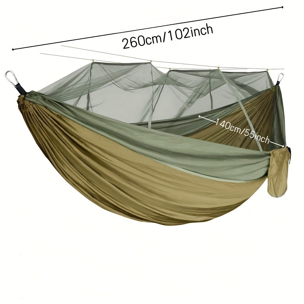 Portable Double Mesh Hammock Tent for 2 People Camping