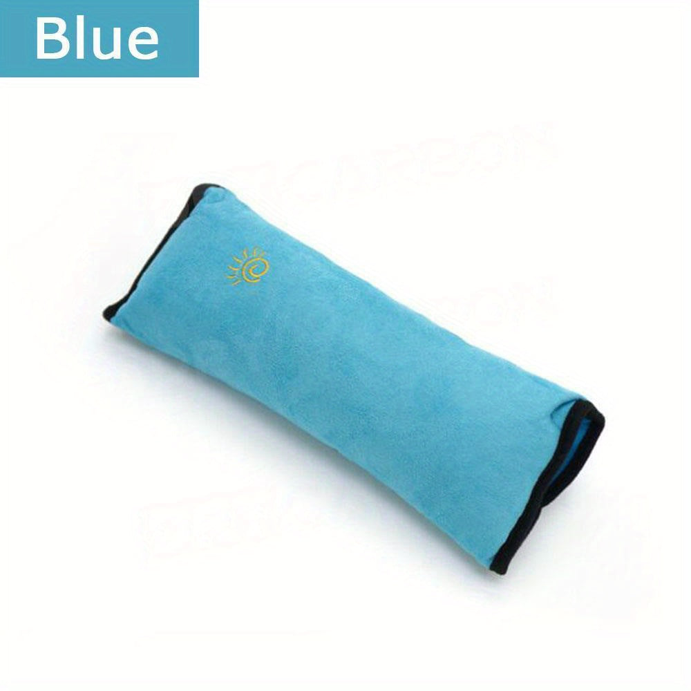 Car Safety Seat Belt Pillow Plush Cushion Kids Shoulder Protection