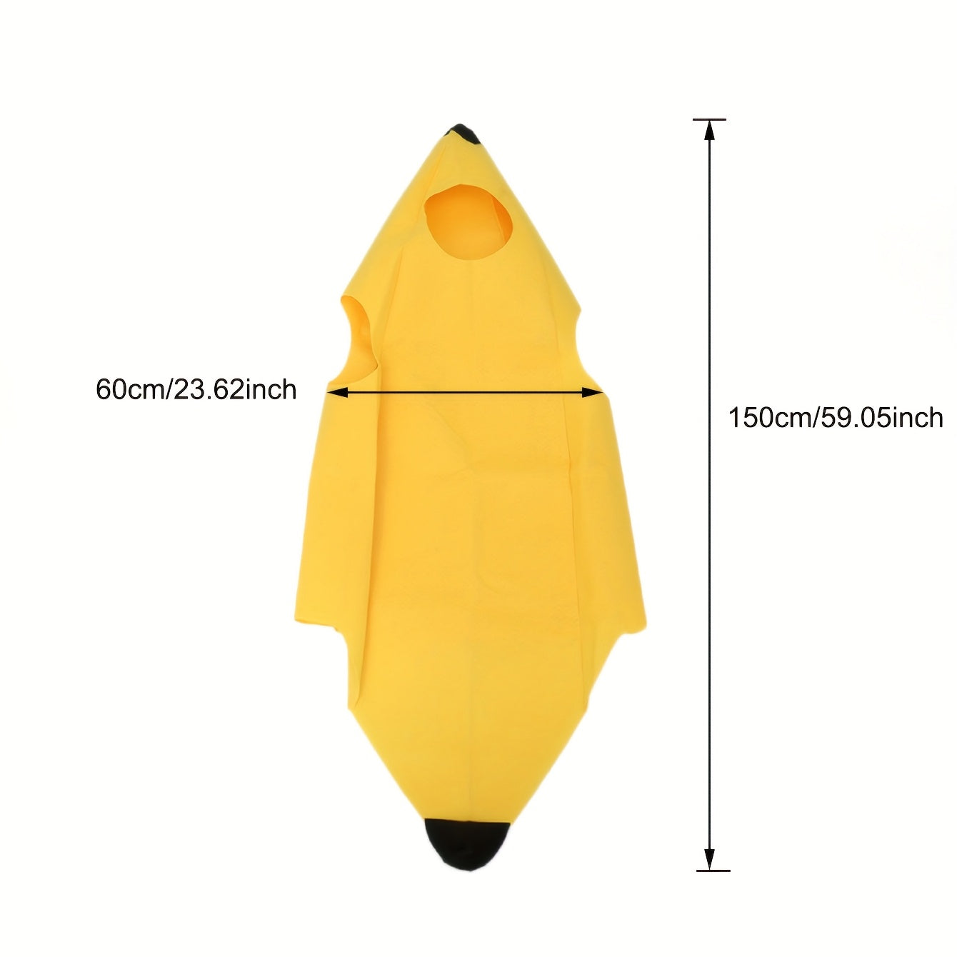 Banana Jumpsuit Costume Funny Fancy Dress for Carnival Halloween Party