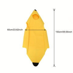 Banana Jumpsuit Costume Funny Fancy Dress for Carnival Halloween Party