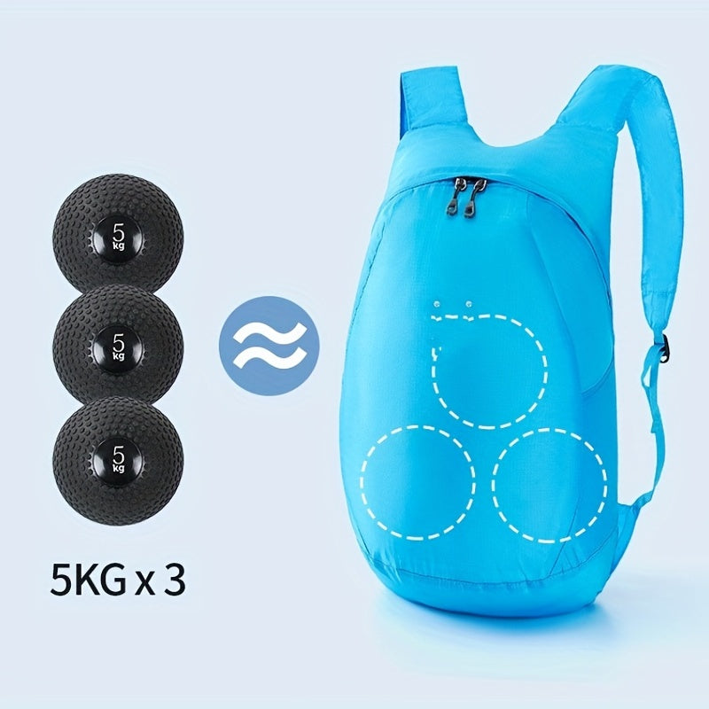 Lightweight Folding Backpack for Outdoor Travel and Hiking