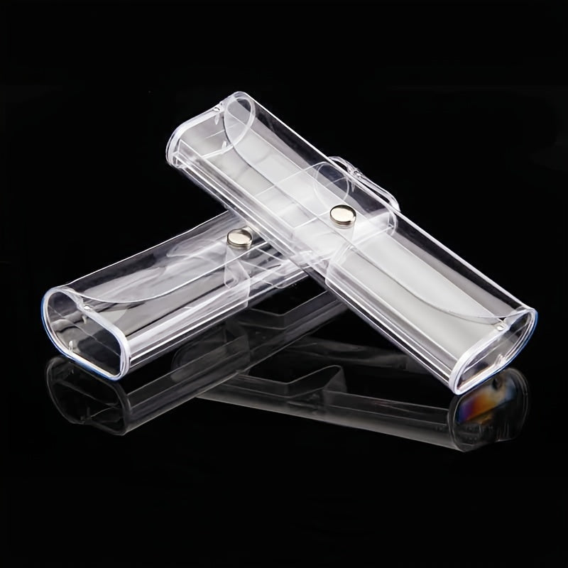 Transparent Reading Glasses Cases for Men Plastic Ultralight Boxes