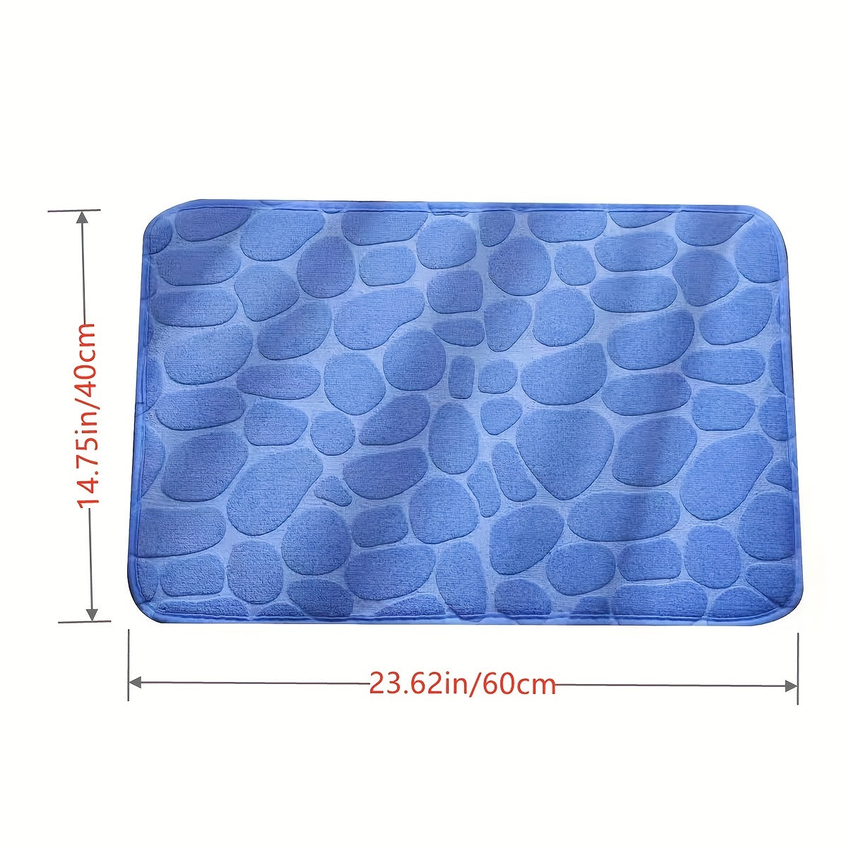 Memory Foam Bathroom Non-slip Mat Absorbent Floor Mat