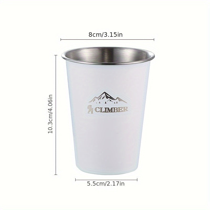 Stainless Steel Outdoor Camping Water Cup Portable Picnic Supplies