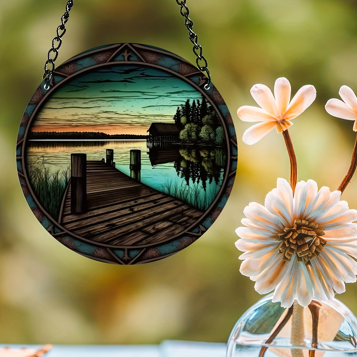Bridge Suncatcher Window Wall Hanging Ornament