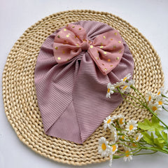 Soft Bow Hat for Newborns and Infants - Spring Summer Headband