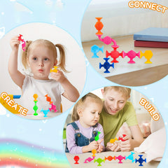 Textured Suction Toys Build Create Mold Bath Toys Hours Of Fun