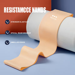 Yoga Elastic Resistance Band Stretch Strap Pilates Tension Band Fitness