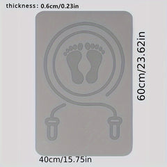 Portable Non-slip Yoga Mat Fitness TPE Mat