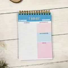 Office Memo Pad Double Coil Sticky Note Notebook Planner Journal