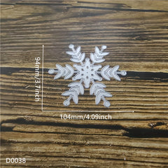 Christmas Snowflakes Metal Die Embossing Stencil Scrapbooking Photo Album Decor