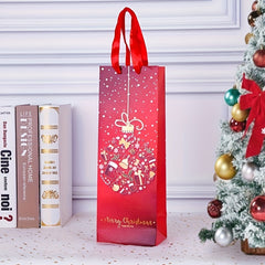 4pcs Christmas Wine Bag Gift Bag Wine Bag 11 99x35 05x10 01cm