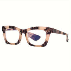Anti Blue Light Men's Glasses w/ Metal Spring Hinge & Cloth
