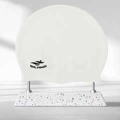Waterproof Silicone Swimming Cap for All Ages