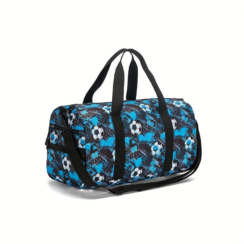 Kids Duffle Bag Portable Sports Fitness Training Bag Large Capacity Tote Handbag