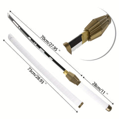 Anime Wooden Samurai Katana Sword - Halloween Cosplay Roleplaying