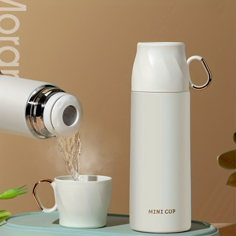 Mini Thermal Mug Stainless Steel Vacuum Insulated Bottle with Cup