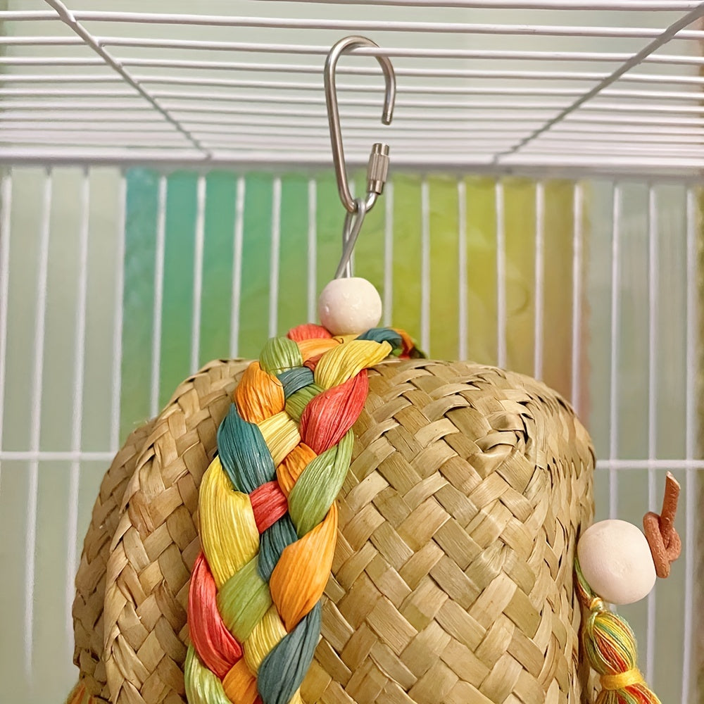 Pet Bird Toys Strings Parrot Bite Toys Birds Cage Accessories Hamster Chew Toy