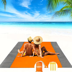 Waterproof Sandproof Mat 200x210cm Beach Mat For 5-8 Adults