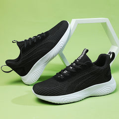 Men's Lightweight Knitted Casual Shoes for Traveling Jogging