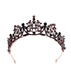 Baroque Crowns Wedding Tiaras Queen Crown Rhinestone Bridal Accessories
