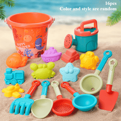 Kids Beach Toy Set - Sand Digging Tools Shovel Bucket - Summer Gift