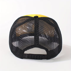 Pentagram Mesh Trucker Hat Breathable Baseball Cap Unisex Sunshade Dad Hats