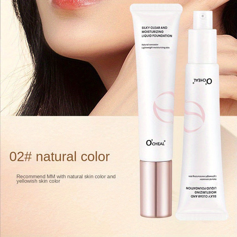 Moisturizing Liquid Foundation for Dry Skin Full Coverage
