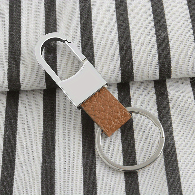 Metal Keychain Minimalist Key Ring Purse Bag Backpack Car Charm Earphone Accesso