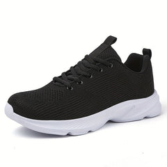 Men's Knit Breathable Running Shoes Outdoor Athletic Sneakers