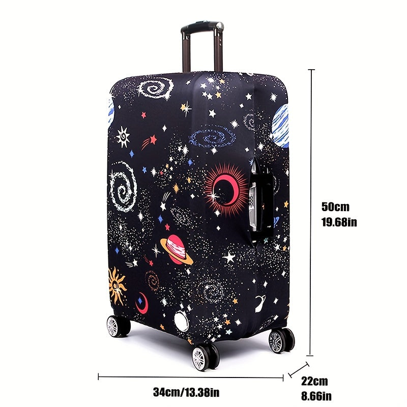 Cartoon Print Luggage Compartment Cover Dustproof Travel Bag