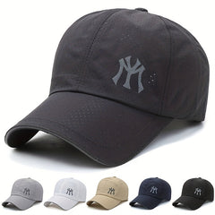 Breathable Mesh Baseball Cap Quick Drying Lightweight Sun Hat UV Protection