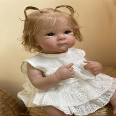 Lifelike Bettie Full Body Vinyl Girl Doll with Rooted Hair