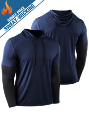 Men's Training Hoodie for Gym Fitness and Running