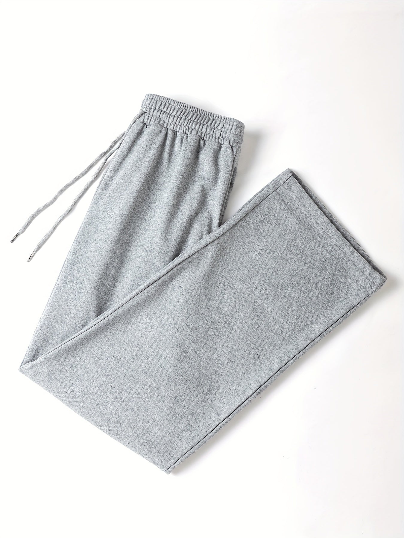High Waist Drawstring Lounge Pants for Women