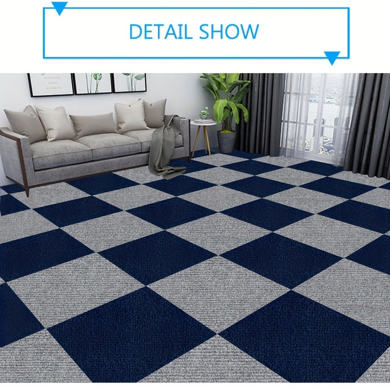 20pcs Adhesive Carpet Mats Non Slip Washable Easy Installation