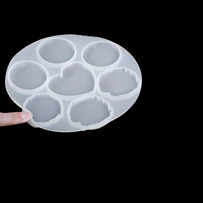 Round Phone Stander Silicone Mold for DIY Mobile Phone Bracket