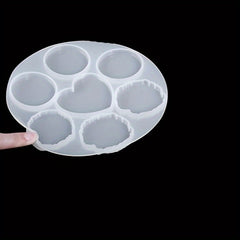 Round Phone Stander Silicone Mold for DIY Mobile Phone Bracket