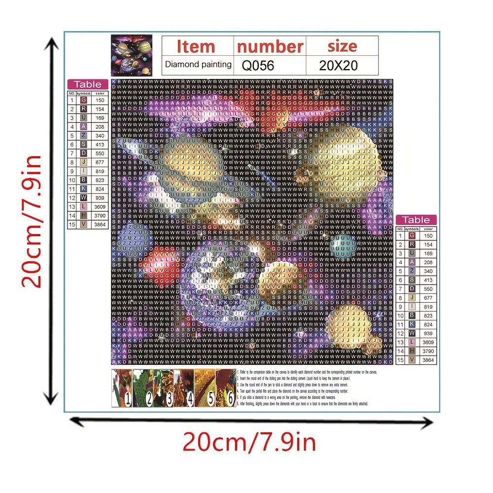 DIY 5D Diamond Art Planet Series Kit