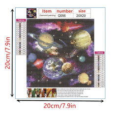 DIY 5D Diamond Art Planet Series Kit