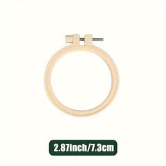 Embroidery Hoop Set Plastic Circle Cross Stitch 7-29cm to 27.0cm