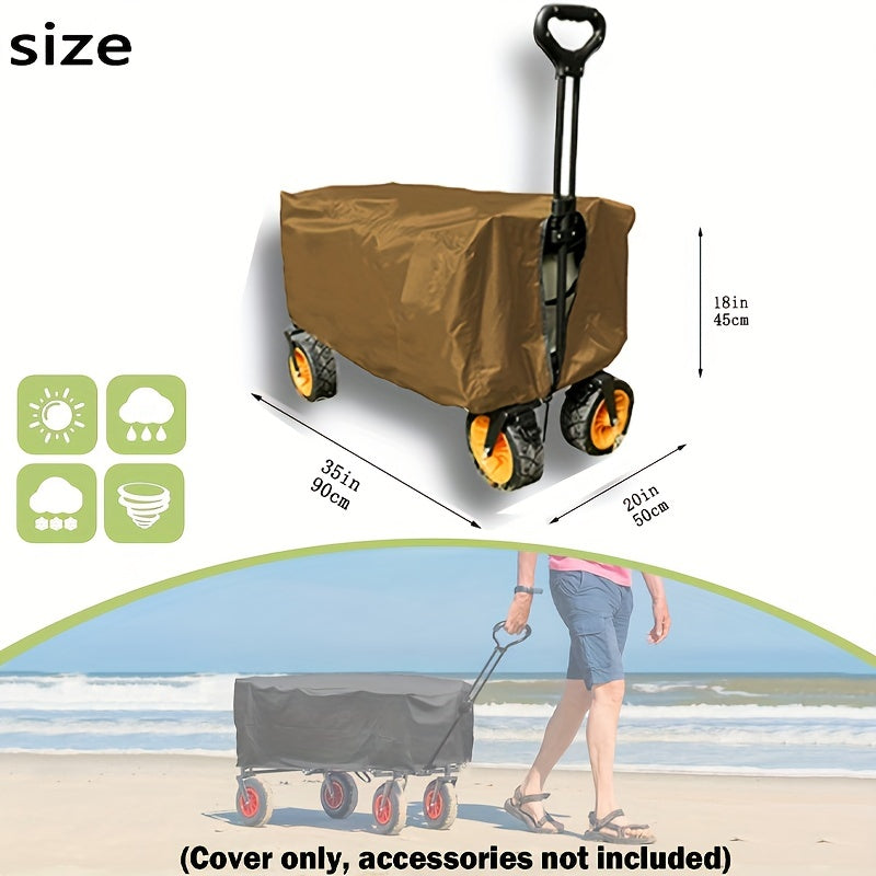 Folding Station Wagon Cover 210D Heavy duty Foldable Heat Insulation Cover