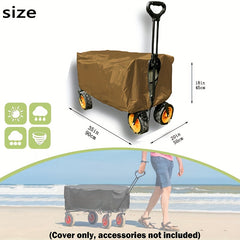 Folding Station Wagon Cover 210D Heavy duty Foldable Heat Insulation Cover