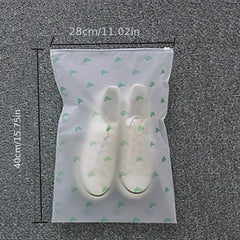 Pattern Storage Pouch Dustproof Bag Translucent Clothes Bag