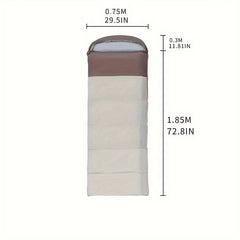 Portable Envelope Style Sleeping Bag with Hat