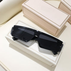 Rectangle Lens Sunglasses Y2K Retro Style