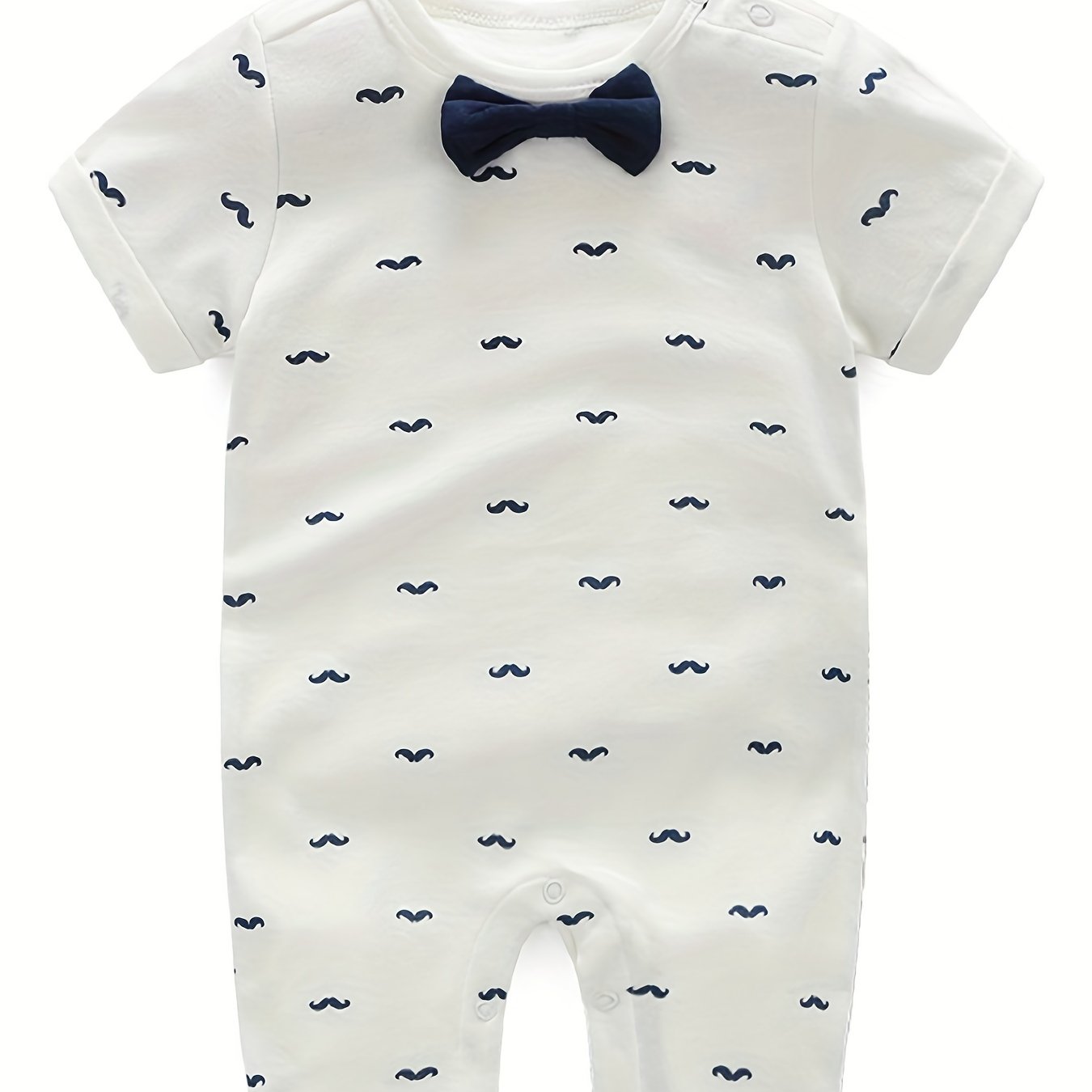 Baby Summer Graphic Cotton Onesie Short Sleeve Romper