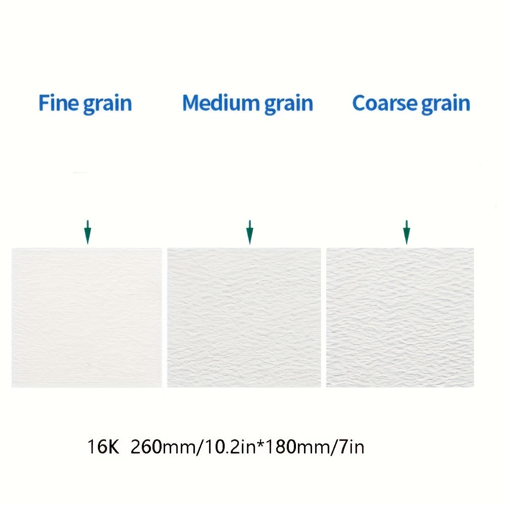 BAOHONG Watercolor Paper 300gsm 63.5KG Acid Artist Paper Textured Surface