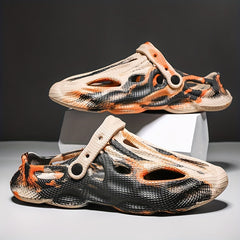 Unisex Camo Comfy Clogs Non Slip Garden Shoes
