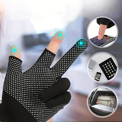 Non slip Touchscreen Nylon Gloves Spring Summer Outdoor Riding Sport Fitness Glo